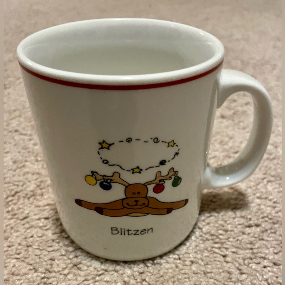 LTD Commodities Collectible “ Blitzen” Mug